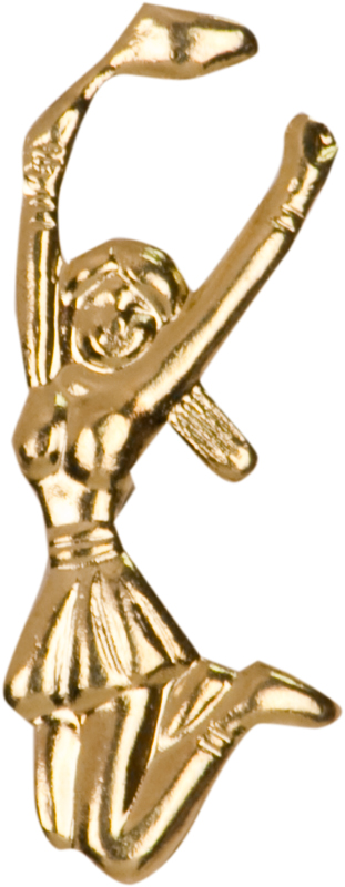 Cheerleader Chenille Sport Pin