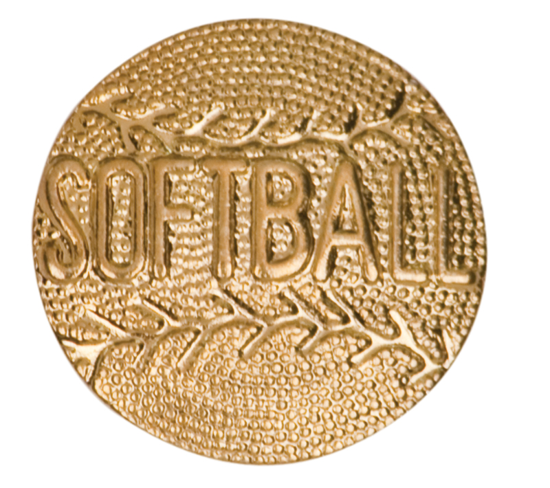 Softball Chenille Sport Pin