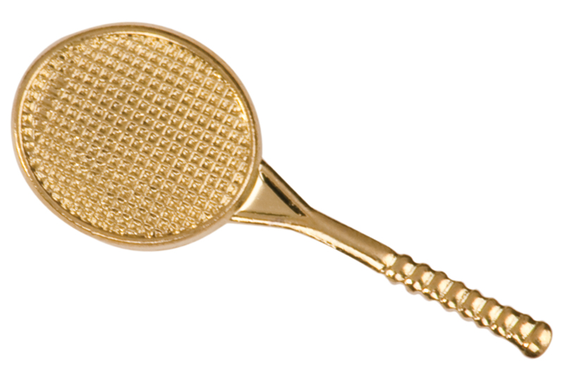 Tennis Racket Chenille Sport Pin