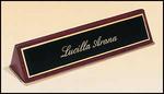rosewood piano finish deskplate