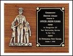 Walnut Police Award Plaque