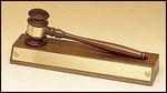 Walnut Gavel With Base