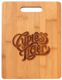 Engravable Rectangle bamboo cutting board