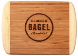 Engravable bamboo rectangle cutting board