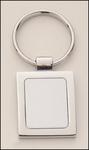 PK14 Silver Rectangle Keytag