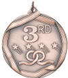 MS693 Engravable 3rd Place Medallion