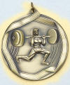 MS666 F. Weightlifter Medal