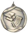 MS662 Engravable Scholastic School Graduation Medallion