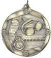 MS614 Engravable Swimming Diving Medallion