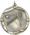 MS615 Engravable Tennis Medallion