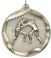 MS618 Engravable Wrestling Medallion