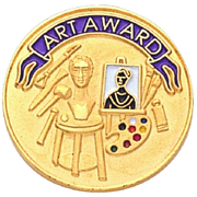 Art Award Pin