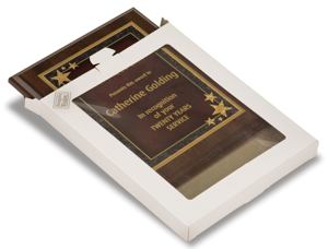 Recognition Window Plaque Box