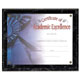 Black Marble Certificate Plaque