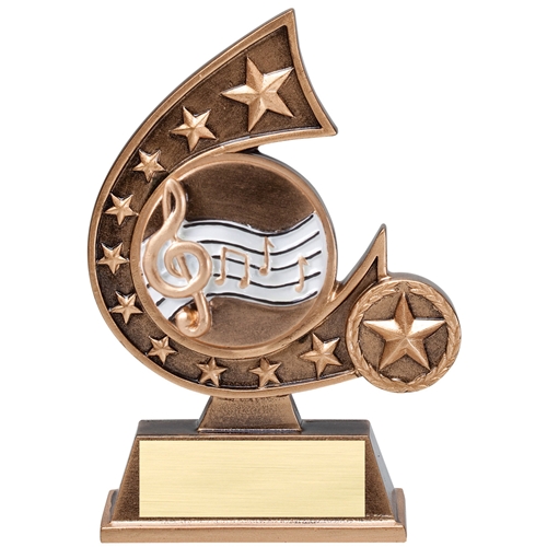RCS133 Music Comet Resin Trophy