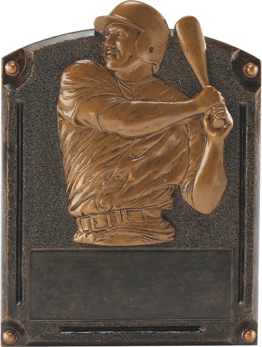 Engravable Personalized Baseball Legends Resin Trophy