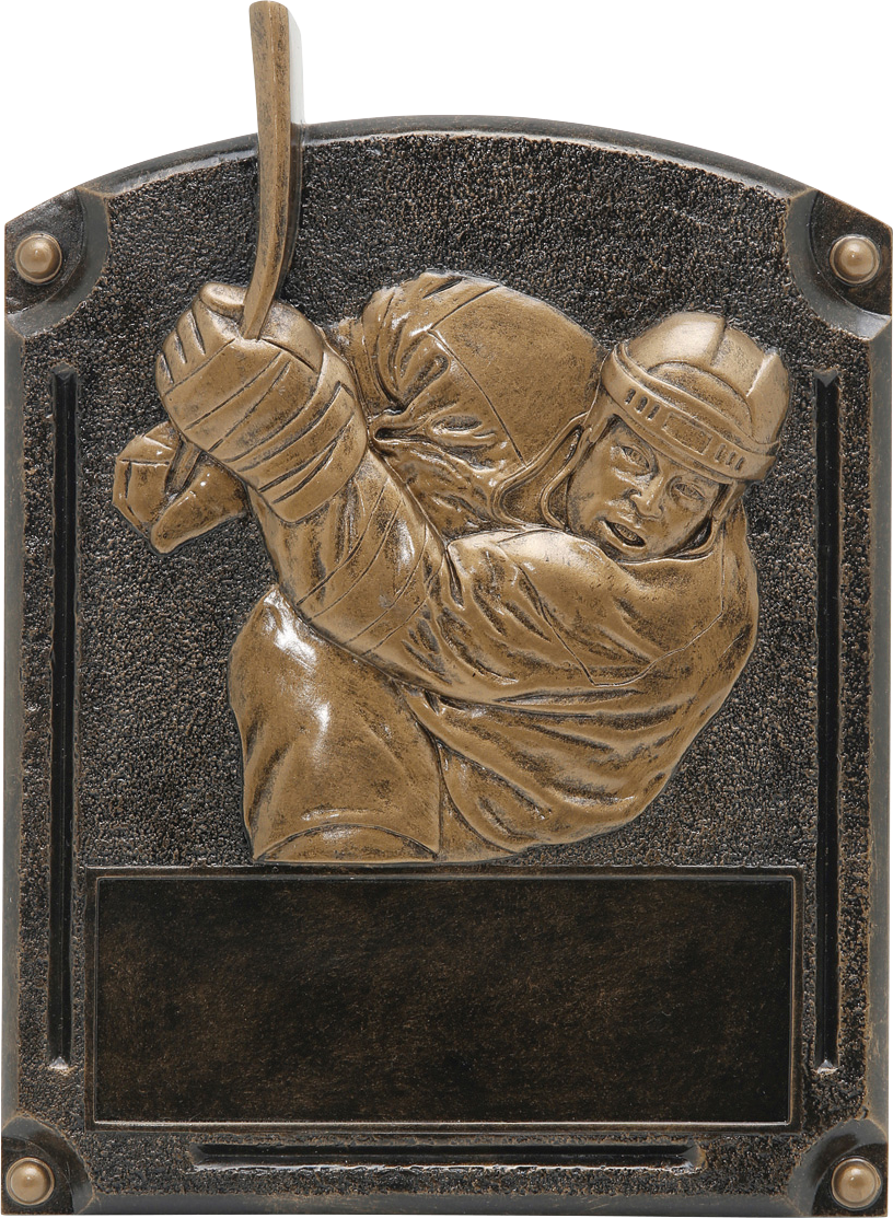 Engravable Personalized Hockey Legends Resin Trophy