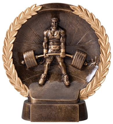 Dear Lift Plate Resin Trophy