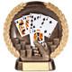 Poker Hand Plate Resin