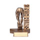 Female Soccer Superstar Resin Trophy