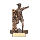 Female Soccer Superstar Resin Trophy