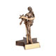 Male Track Superstar Resin Trophy